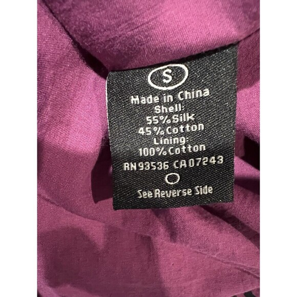 Red By Marc Ecko One Shoulder Dress Pink And Black Silk Blend Size Small - Picture 6 of 7